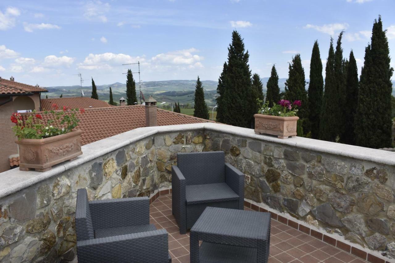 La Torre House Villa San Quirico dʼOrcia Exteriör bild